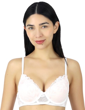 Brassiere escote profundo Lady Carnival copa preformada para mujer