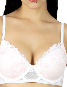 Brassiere escote profundo Lady Carnival copa preformada para mujer