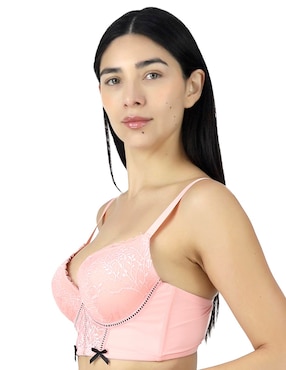 Brassiere peto medio Lady Carnival copa preformada para mujer