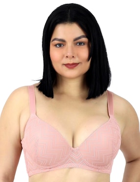 Brassiere demi Lady Carnival copa preformada para mujer