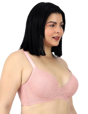 Brassiere demi Lady Carnival copa preformada para mujer