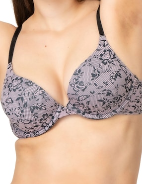 Brassiere demi Vassarette copa preformada para mujer