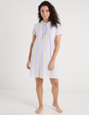 Camisón Non Stop estampado a rayas