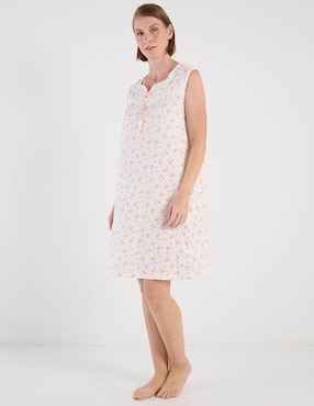 Camisón Weekend estampado floral de algodón