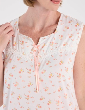 Camisón Weekend estampado floral de algodón