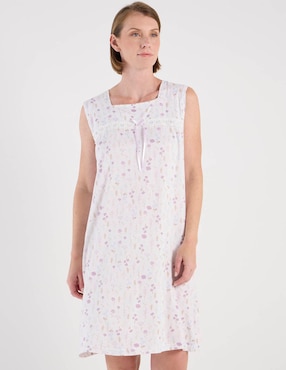 Camisón Weekend estampado floral de algodón