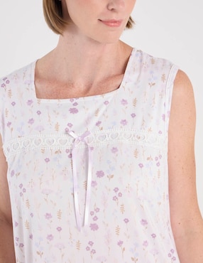 Camisón Weekend estampado floral de algodón