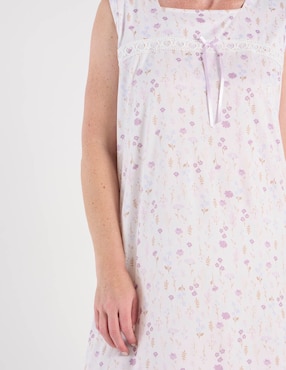 Camisón Weekend estampado floral de algodón