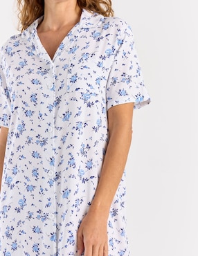 Camisón Weekend estampado floral de algodón