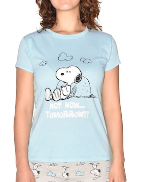 Conjunto pijama Peanuts para mujer