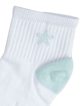 Set de calcetín Weekend de algodón para mujer 3 pares