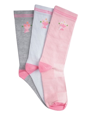Set de calceta Non Stop para mujer 3 pares