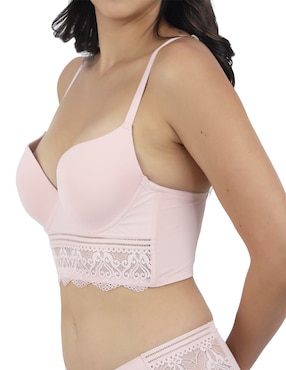 Brassiere escote profundo Lady Carnival copa preformada para mujer