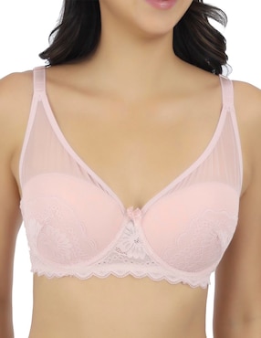 Brassiere demi Lady Carnival con copa preformada para mujer