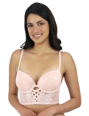 Brassiere corselette Lady Carnival copa preformada para mujer