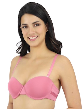 Brassiere strapless Lady Carnival copa balconette para mujer