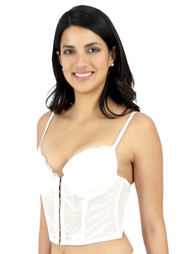 Brassiere corselette Lady Carnival copa preformada para mujer