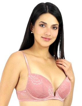 Brassiere escote profundo Lady Carnival copa preformada para mujer