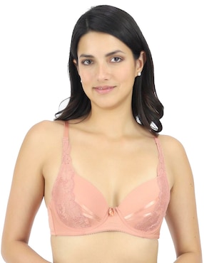 Brassiere demi Dearfoams copa preformada para mujer