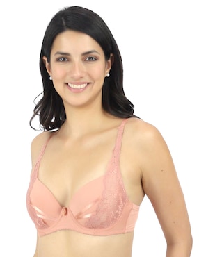 Brassiere demi Dearfoams copa preformada para mujer