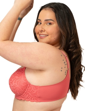 Brassiere demi Ilusion con copa para mujer