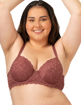 Brassiere demi Ilusion con copa para mujer