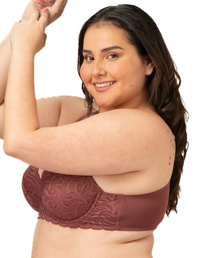 Brassiere demi Ilusion con copa para mujer