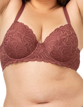 Brassiere demi Ilusion con copa para mujer