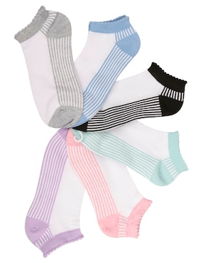 Set de tin Non Stop de algodón para mujer 6 pares