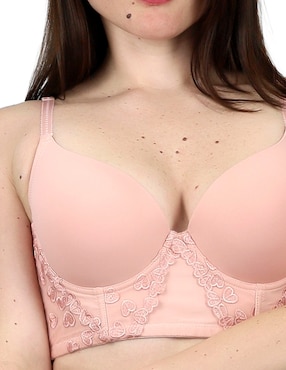 Brassiere escote profundo Lady Carnival copa preformada para mujer