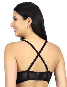 Brassiere escote profundo Lady Carnival copa preformada para mujer
