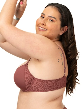 Brassiere demi Curvation con copa para mujer