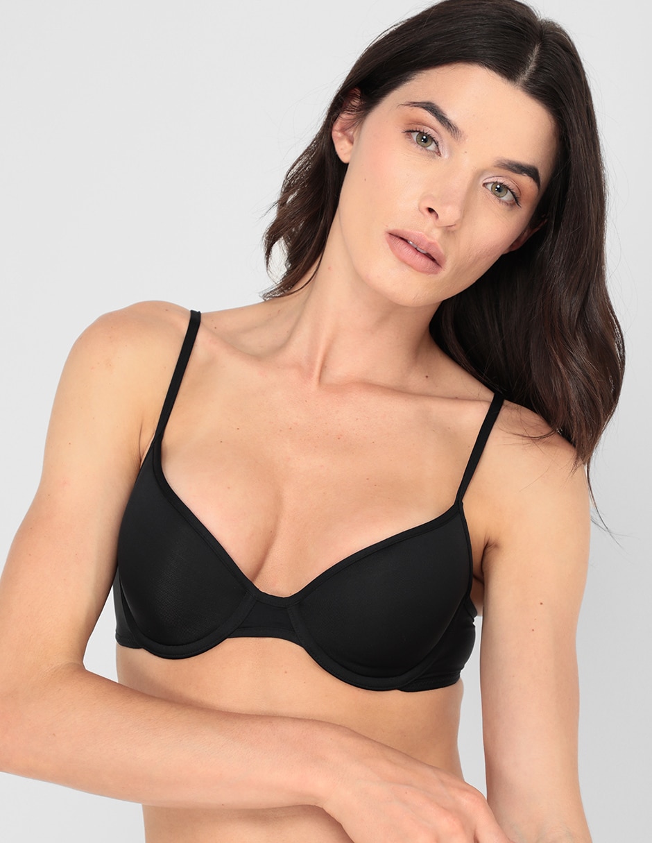 Brassiere demi copa push up para mujer Brassiere demi copa push up para mujer