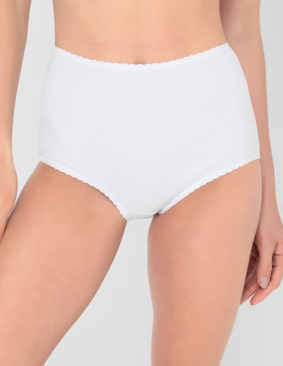 PANTALETA ILUSION, EXG, BLANCO 1352