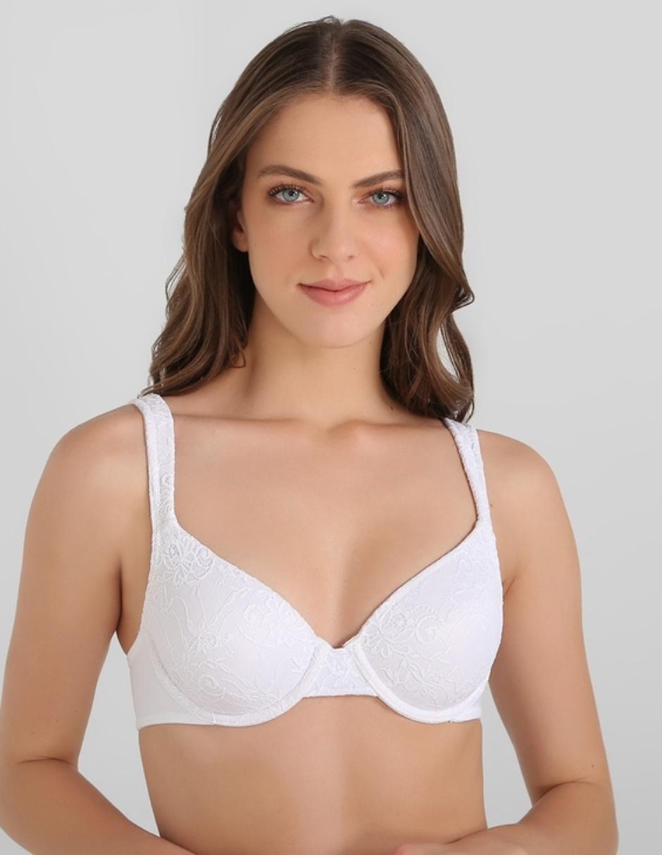 T-shirt bra con copa para mujer