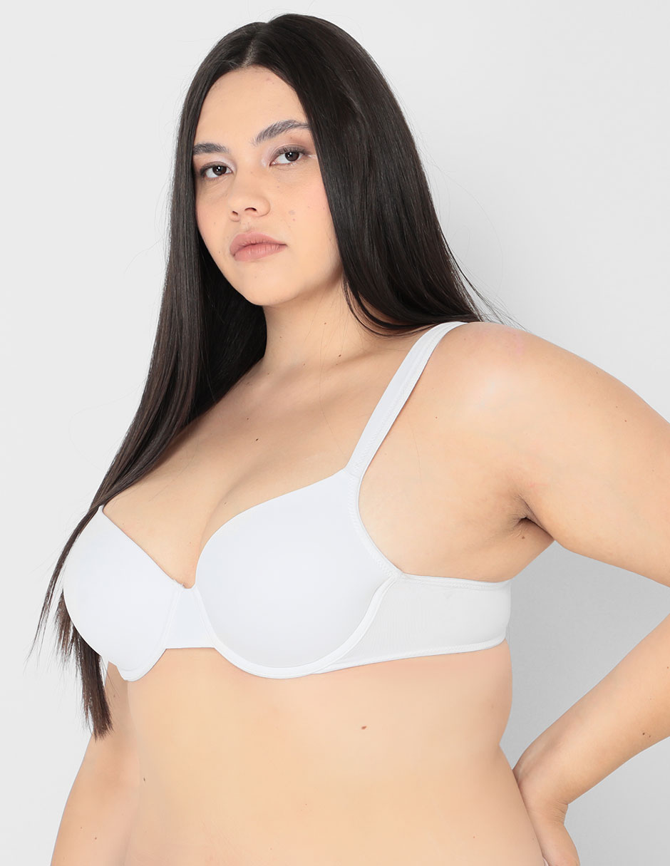 Brassiere demi con copa para mujer 6