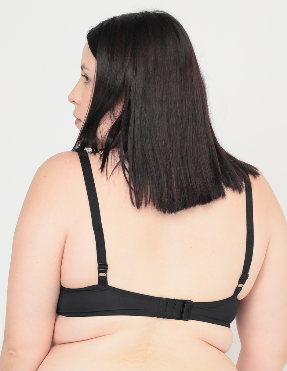 Brassiere demi con copa para mujer 7