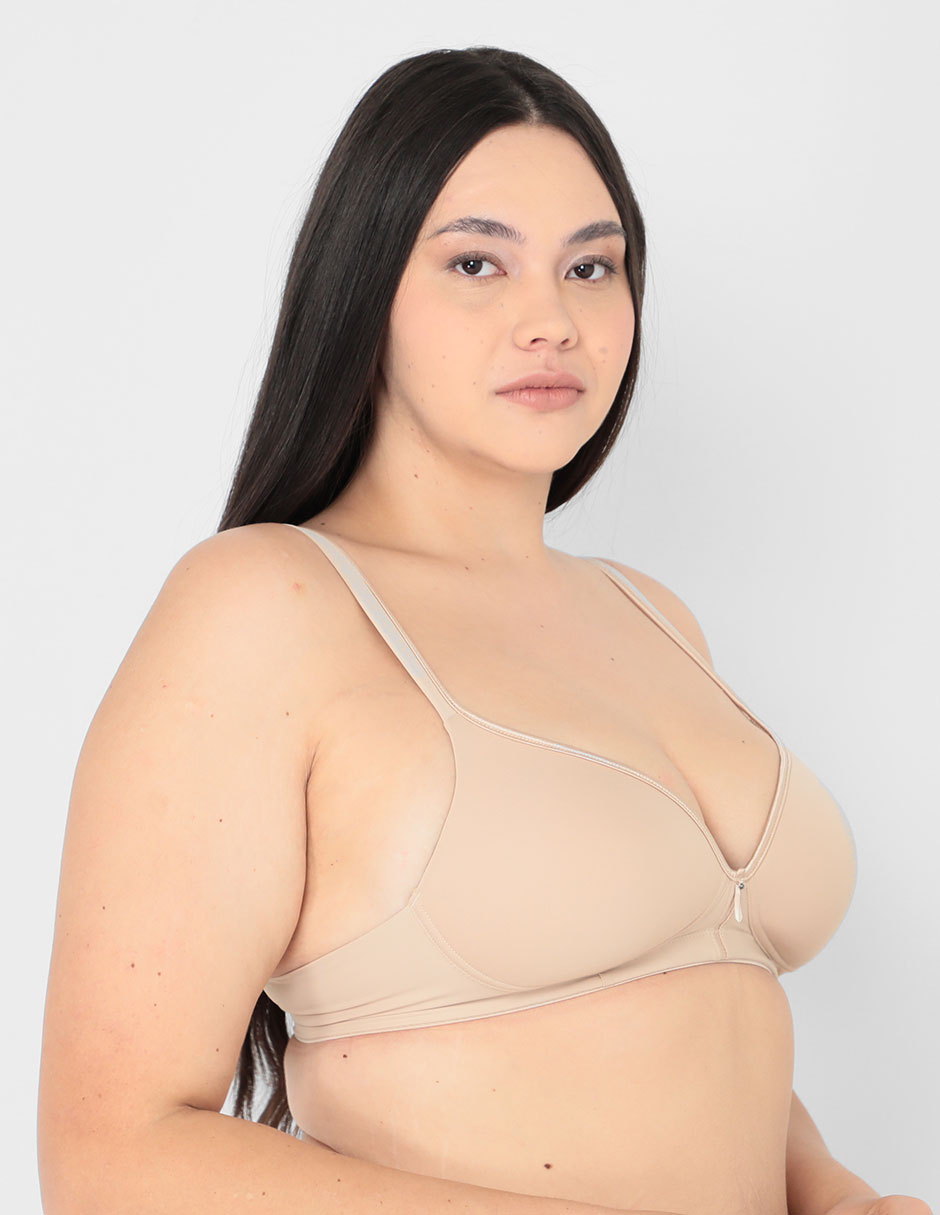 Brassiere demi con copa para mujer 5