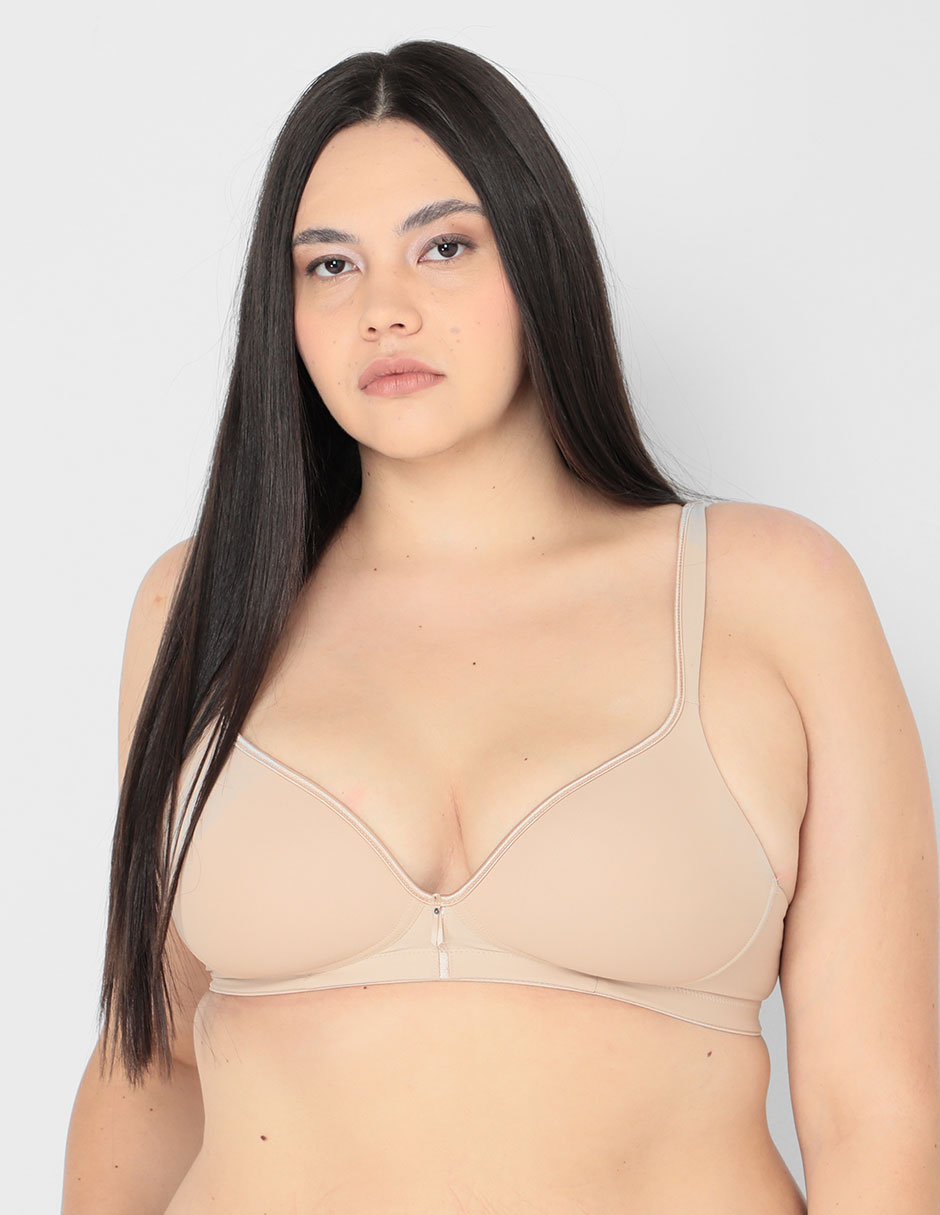 Brassiere demi con copa para mujer