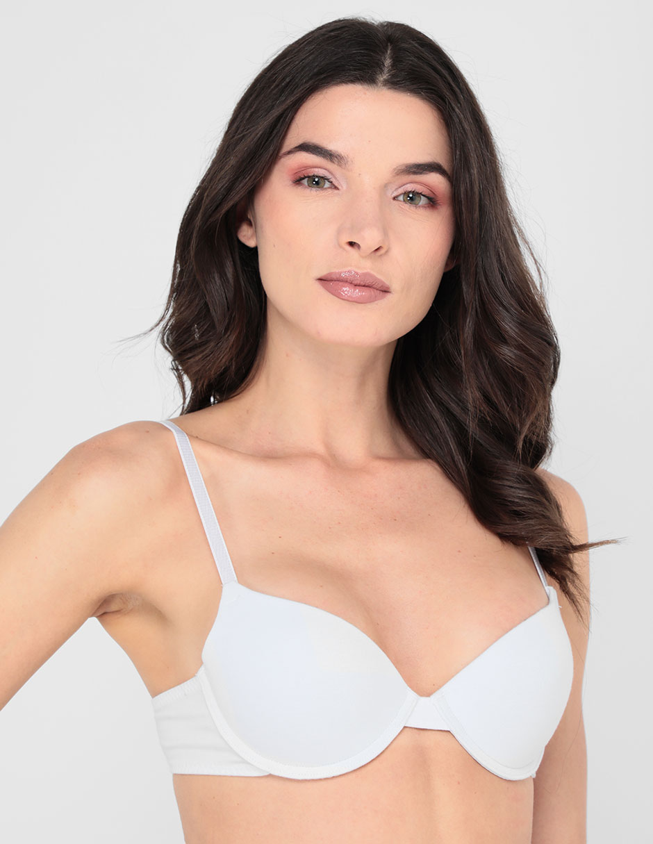 Brassiere demi con copa para mujer 5