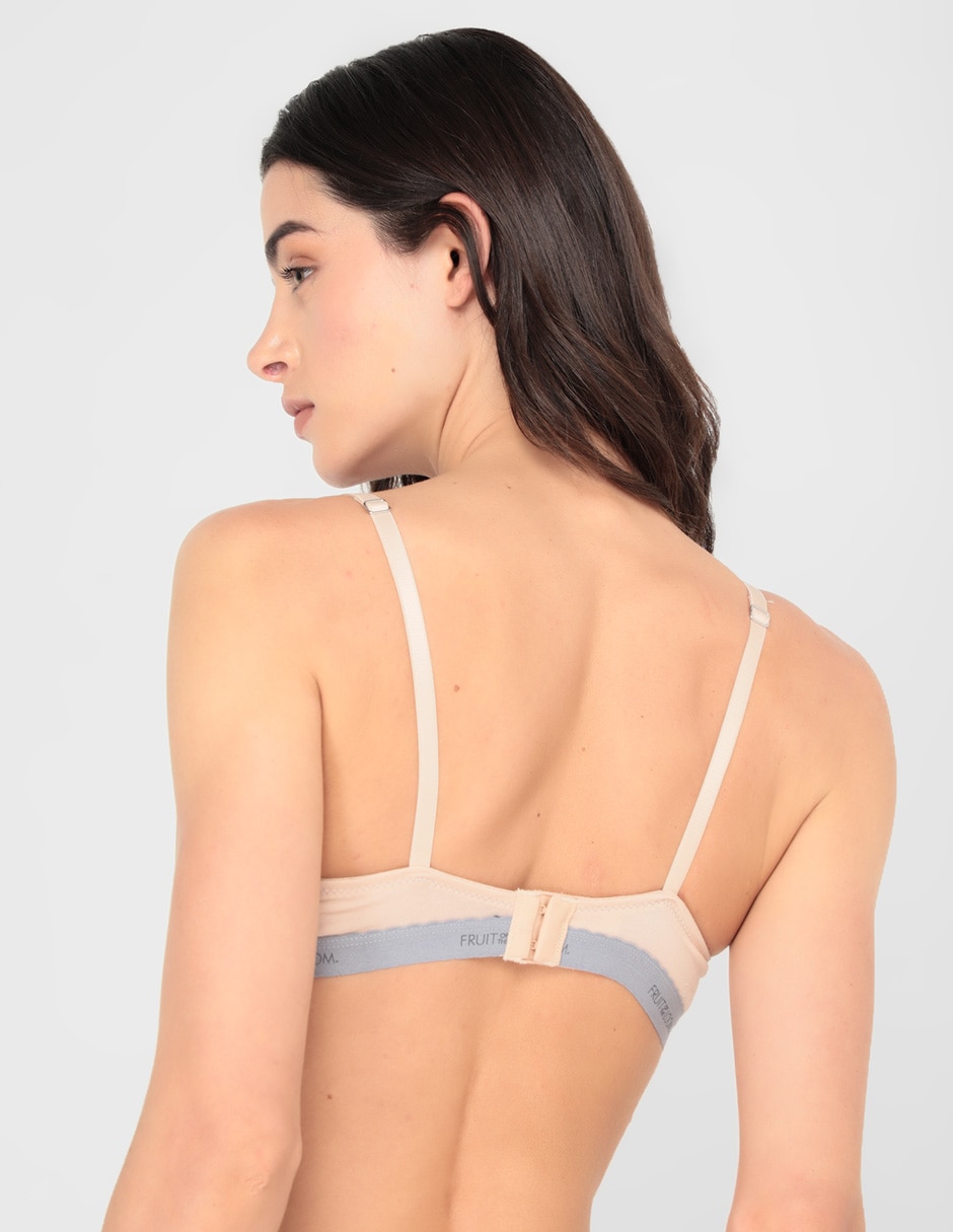 Brassiere demi Fruit Of The Loom con copa para mujer