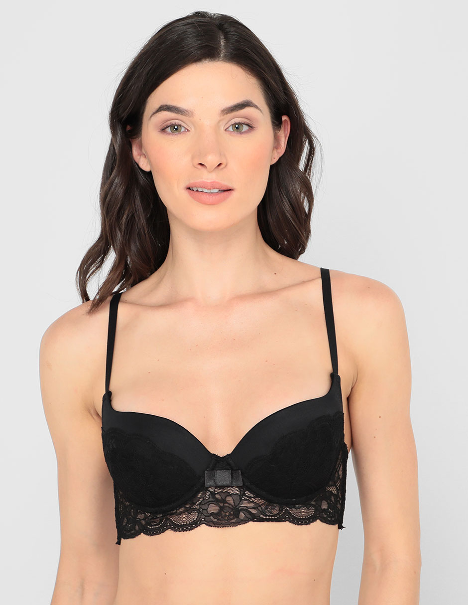 Brassiere demi con encaje Brassiere demi con encaje