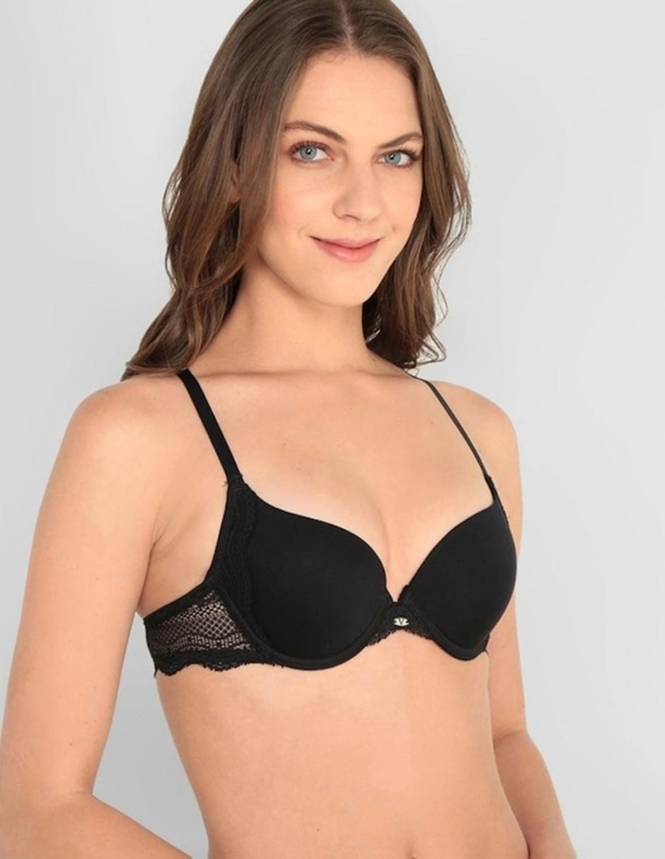 Brassiere plunge copa preformada para mujer 5