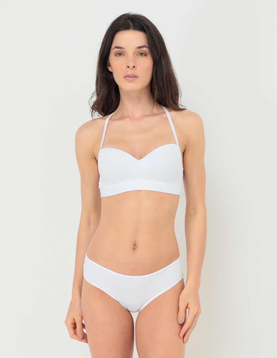 T-shirt bra copa balconette para mujer 8