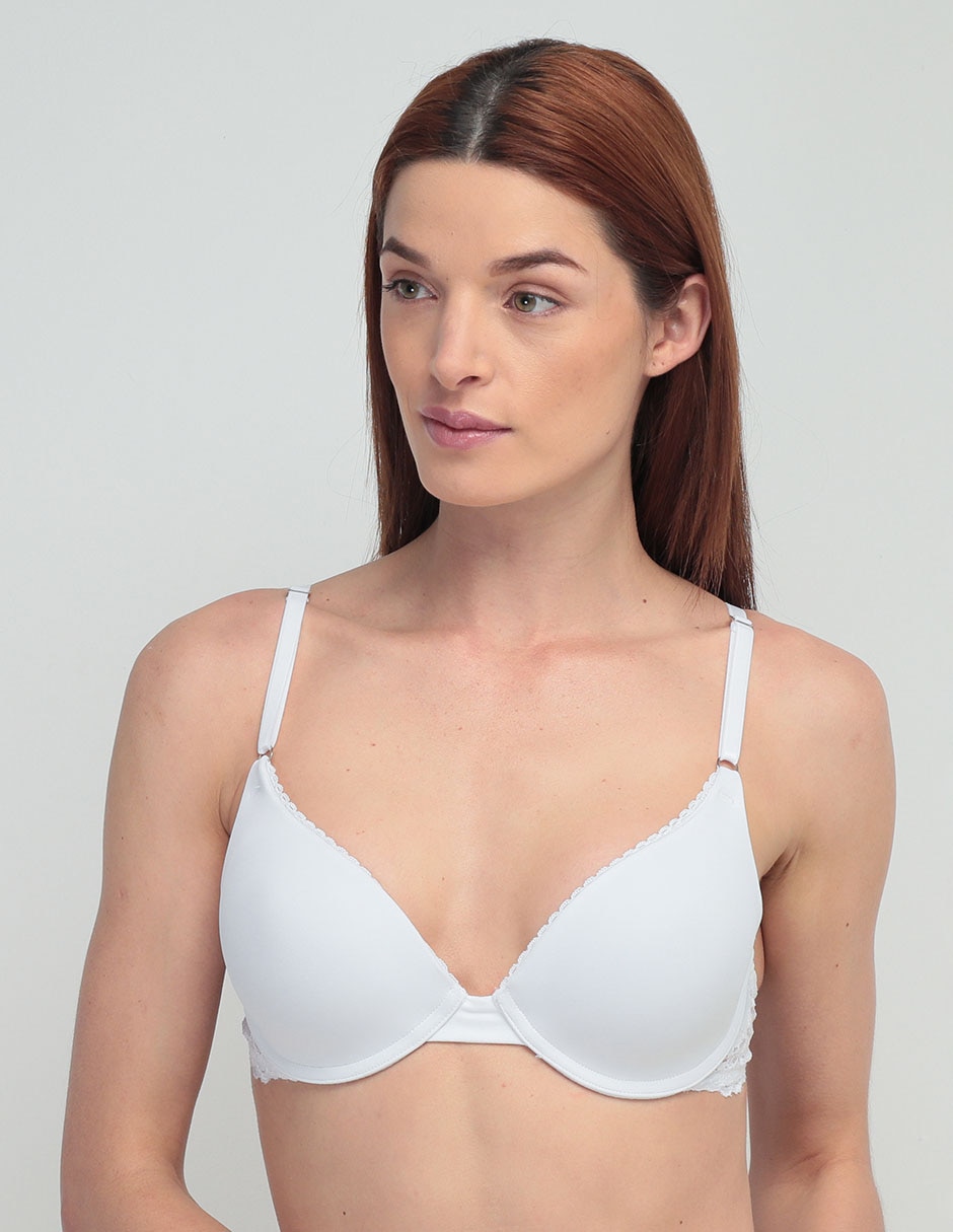 Brassiere demi con copa para mujer 1