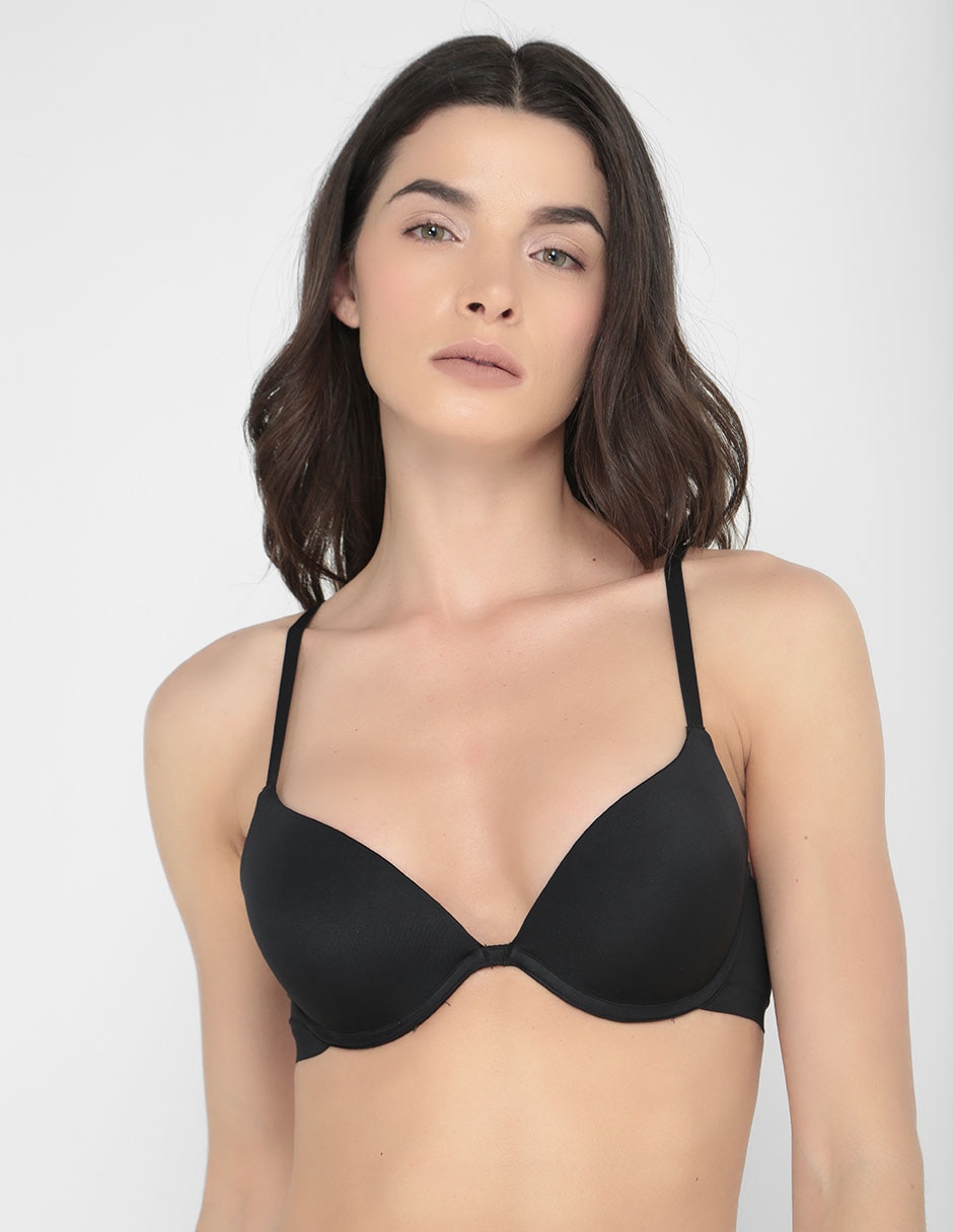 Brassiere demi con copa para mujer