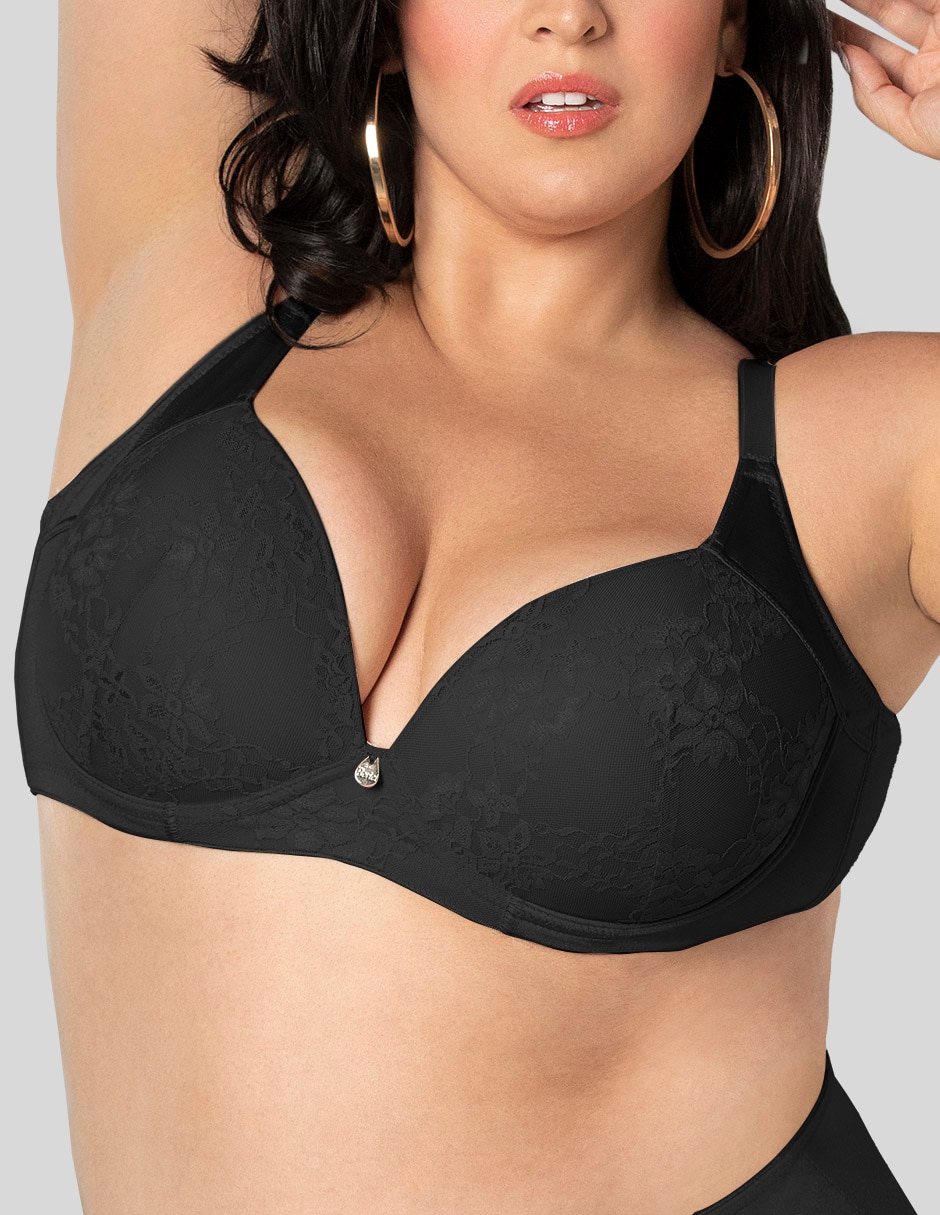 T-shirt bra con copa para mujer 1