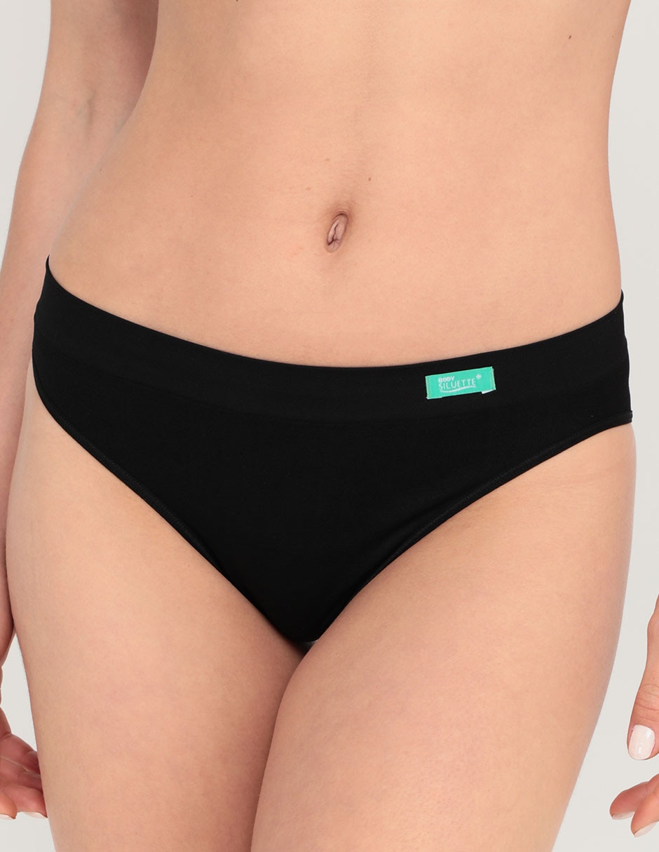 BIKINI CANON, CH, NEGRO LISO CLÁSICO 44