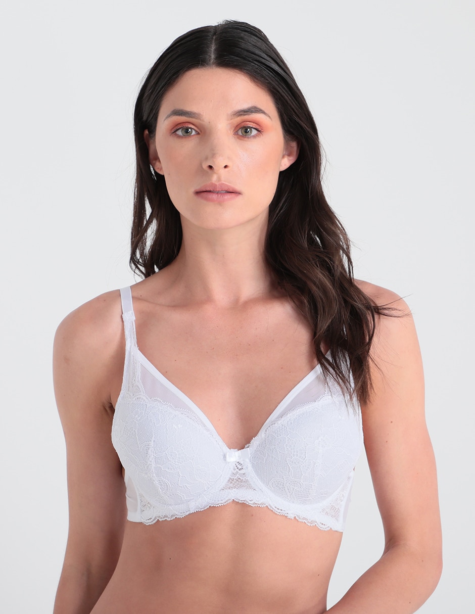 T-shirt bra copa preformada para mujer 1