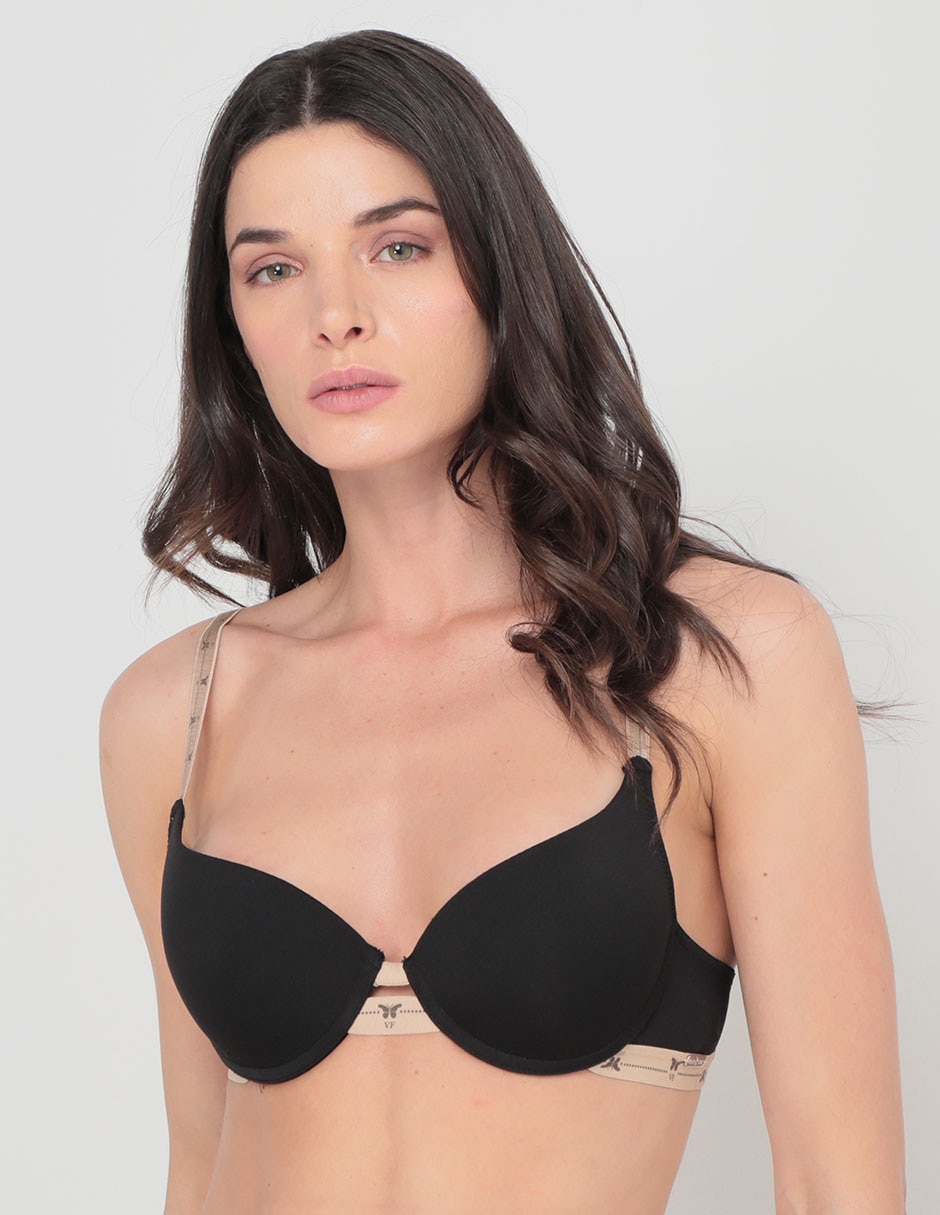 Brassiere demi con copa para mujer 1